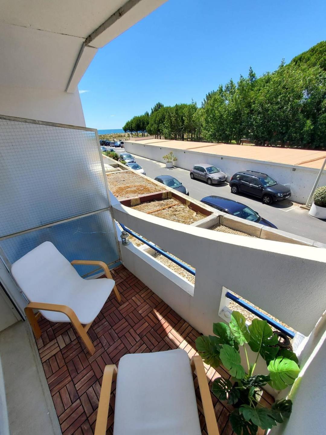 As17378 - P4 Dans Une Residence Sur La Plage Avec Vue Mer Et Piscine لو غراو دو روا المظهر الخارجي الصورة