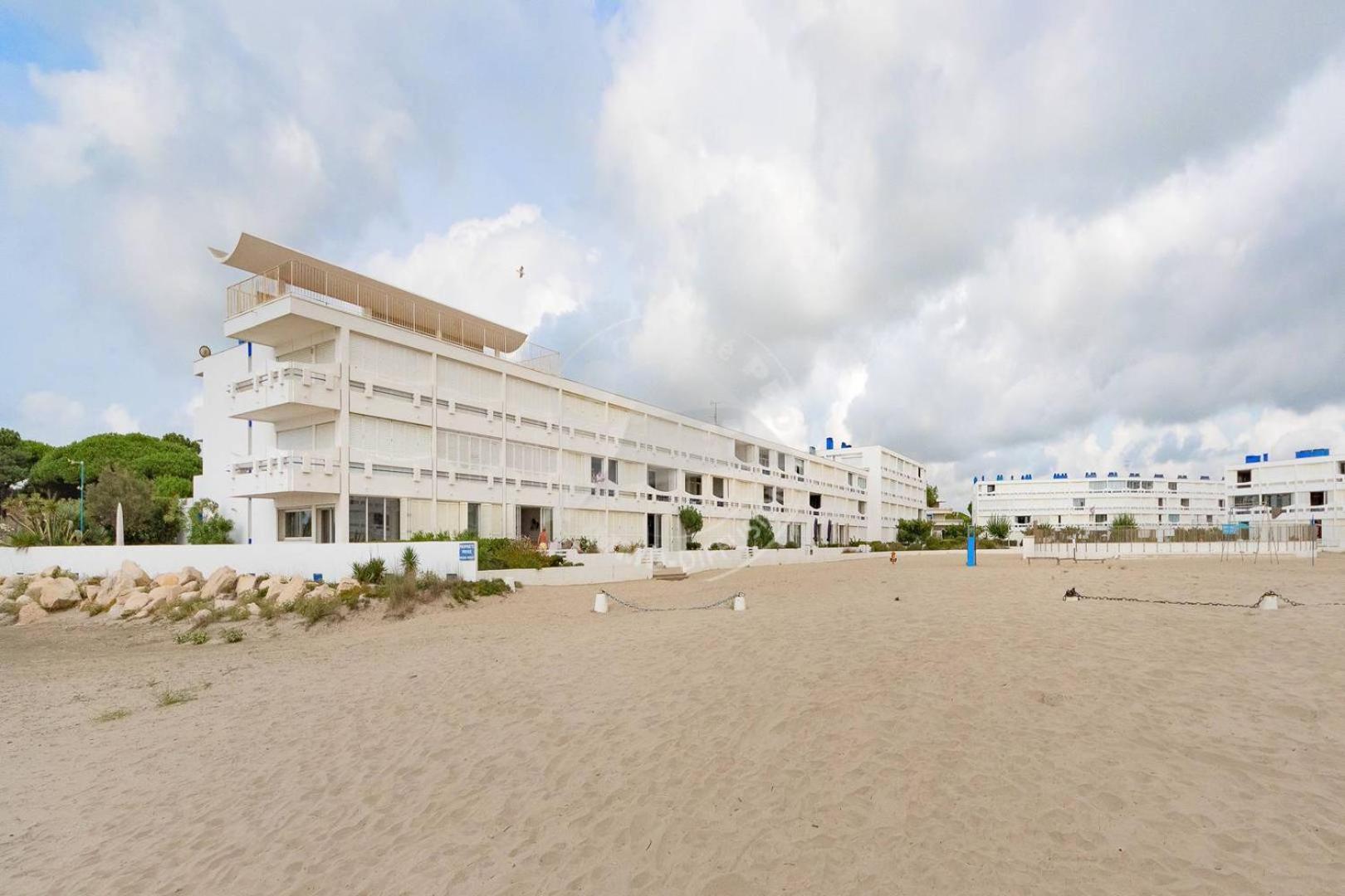 As17378 - P4 Dans Une Residence Sur La Plage Avec Vue Mer Et Piscine لو غراو دو روا المظهر الخارجي الصورة